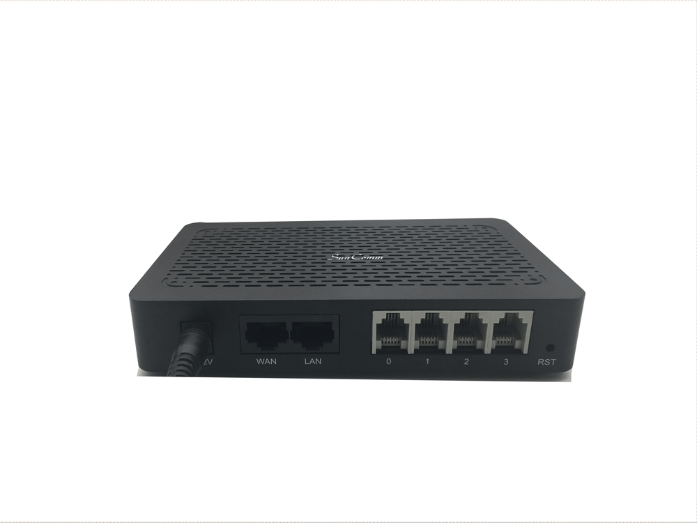 Analog SIP Gateway with 4 port FXS (4 RJ-11)